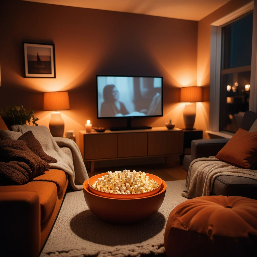 Captions for Cozy Movie Nights at Home