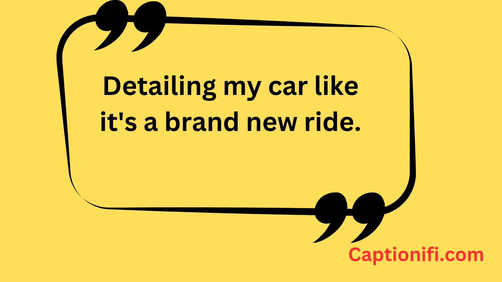 Car Detailing Captions 