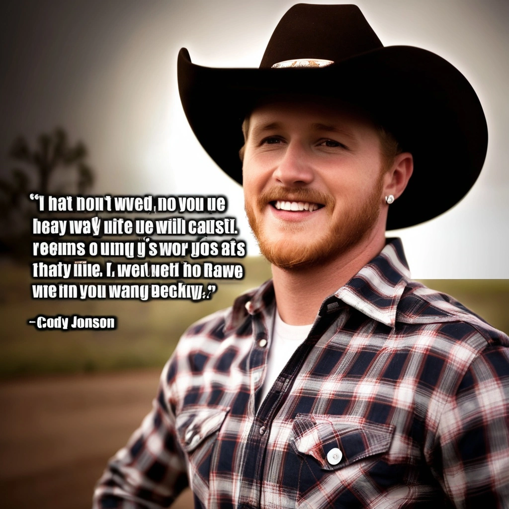 Catchy Cody Johnson Quotes  