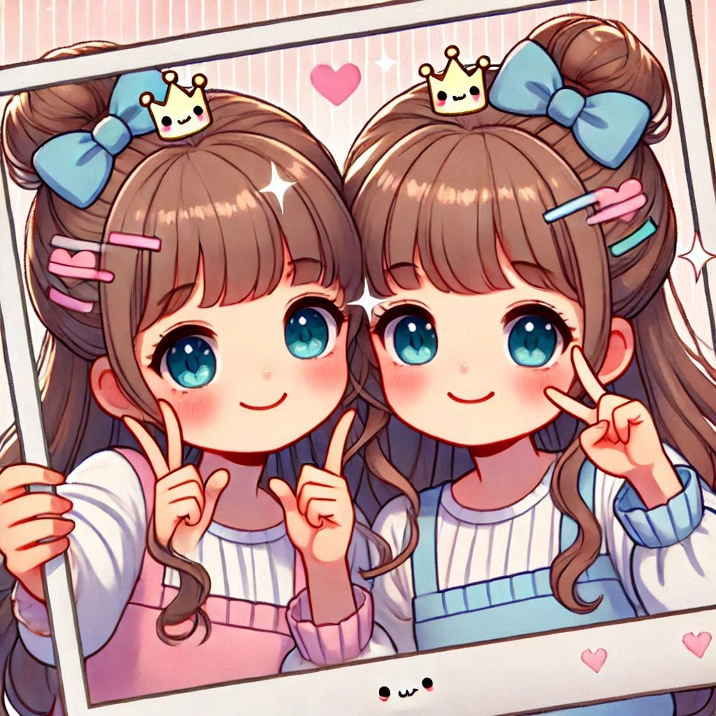 Cute Twin Captions