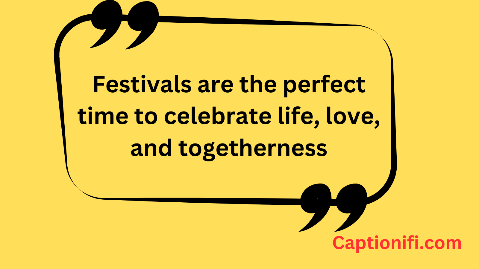 Festival Captions