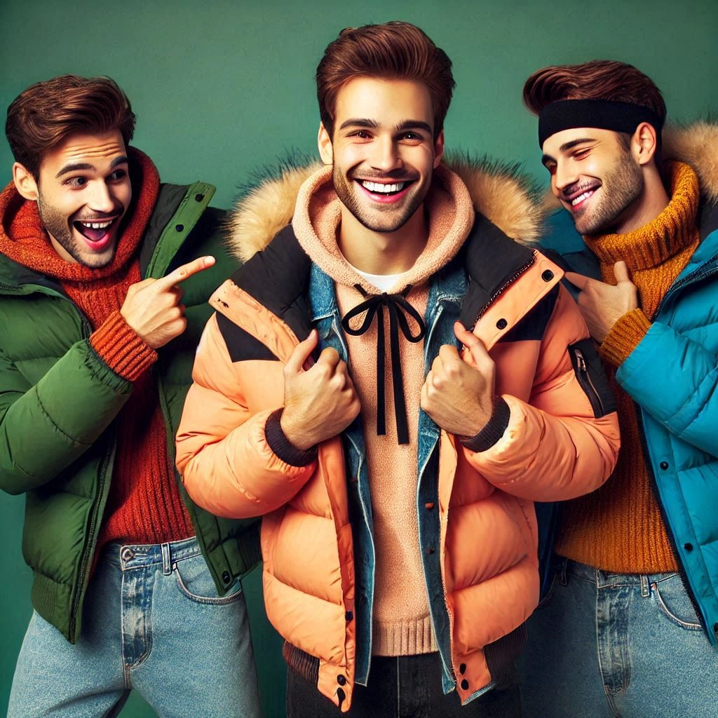 Funny Captions for Men’s Winter Jackets
