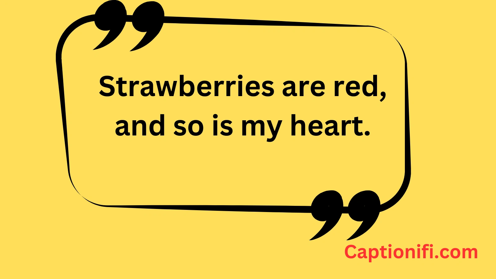 Strawberry Captions 