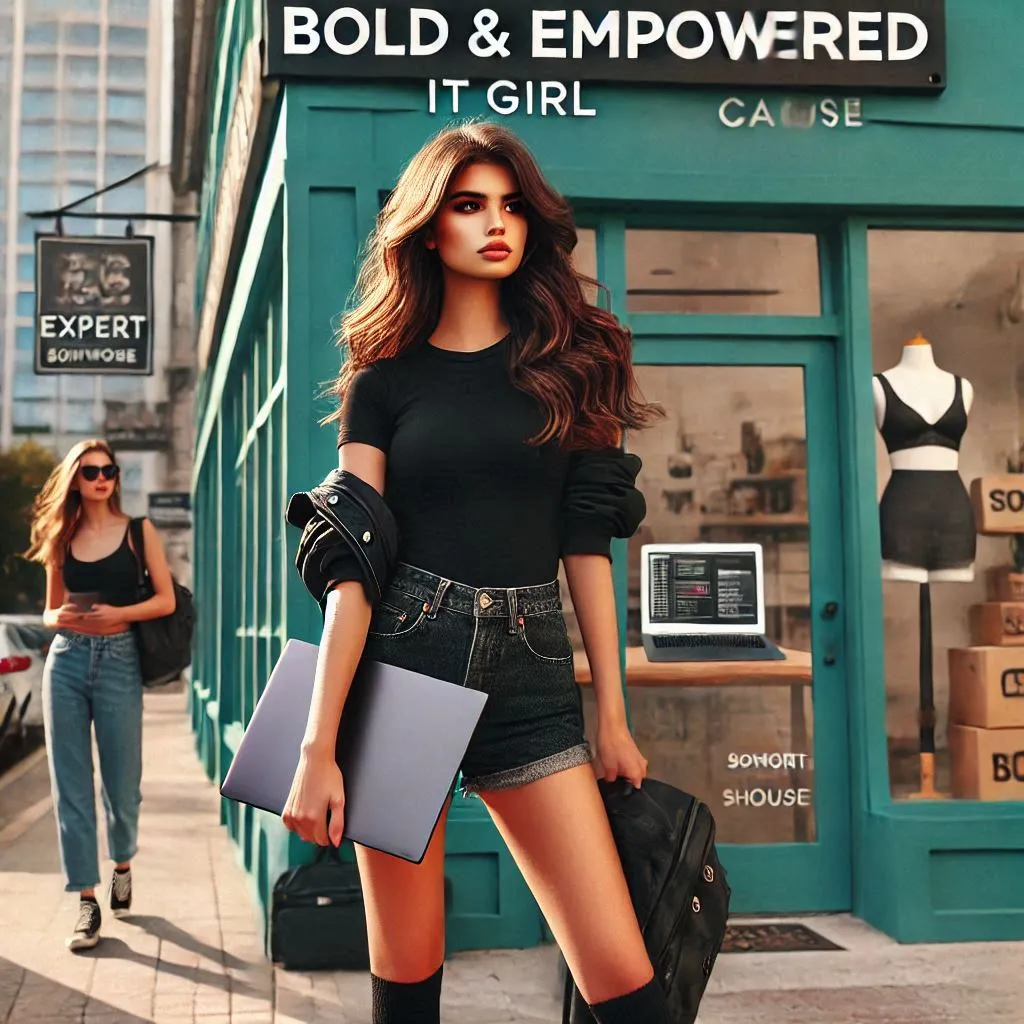 Bold & Empowered It Girl Captions