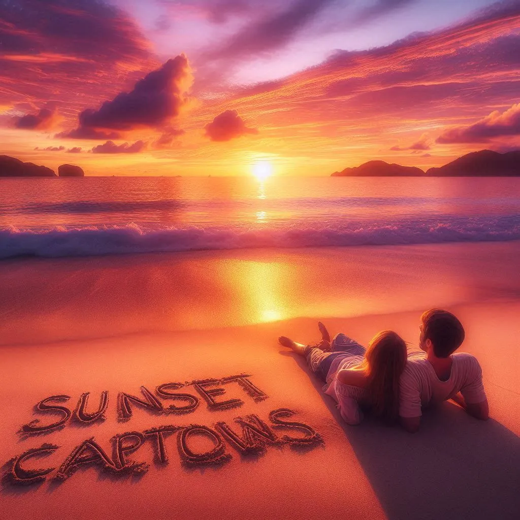 Golden Hour Sunset Captions