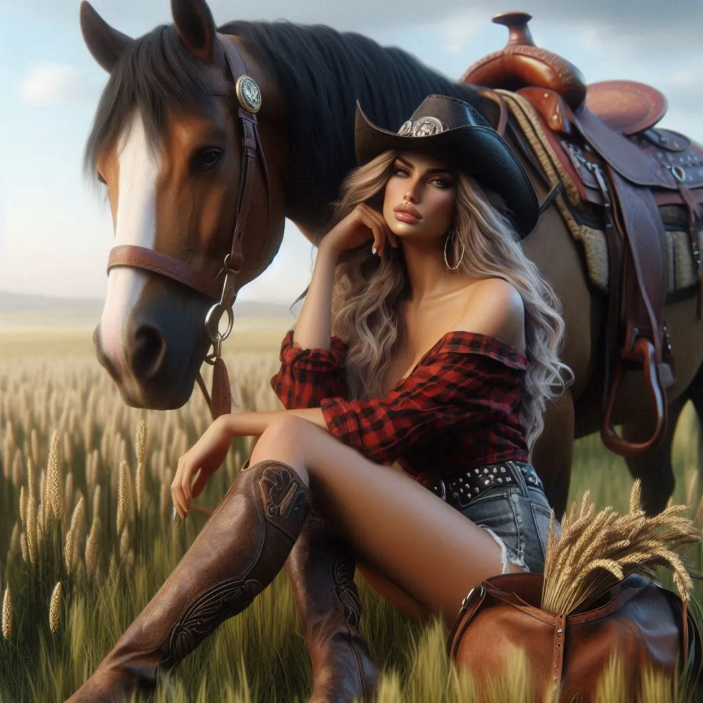 Sassy Cowgirl Captions